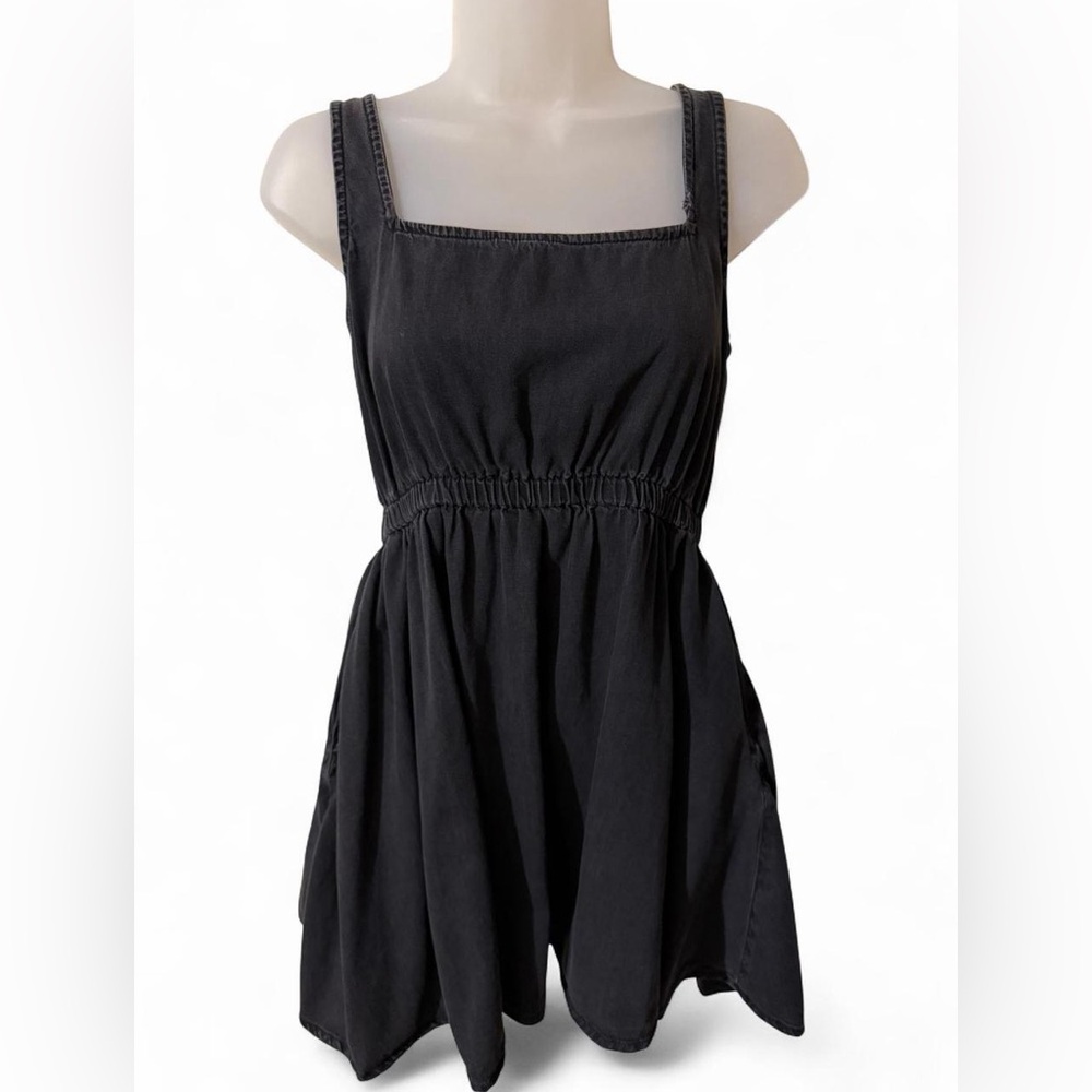 ASOS Black Denim mini dress